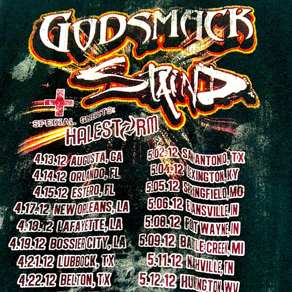 Godsmack Tour shirt